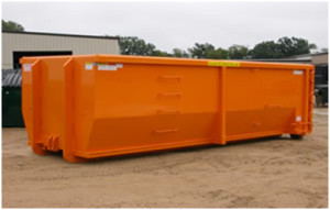 Roll-Off-dumpster with High Sides